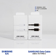 [1 YEAR WARRANTY] SAMSUNG TYPE C TO C SUPER FAST CHARGING DATA CABLE 3A / 5A 25W 45W 65W