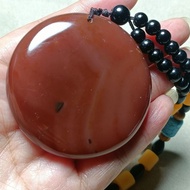 Natural Agate Rough Stone Handle Agate Ornaments Natural Jade Strange Stone 11.7.1