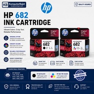 HP 682 BLACK / COLOR INK CARTRIDGES [ 100% ORIGINAL ] HP DESKJET 2336/2777/2776/2779/4100/4177