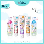 Babymommy👶BZU BZU Baby Toothpaste 50g Kids Toothpaste Ultra Soft Kids Toothbrush Kids Toothbrush 8+ 