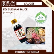 FZY Sukiyaki Sauce (200ml/btl) - HALAL