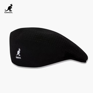 KANGOL Tropic 504 Ventair ของแท้หมวกเบเร่ต์ผู้ชายแฟชั่นหมวกขนสัตว์สตรีหมวกลำลองเบเร่ต์ฤดูใบไม้ร่วงแล