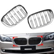 Front Kidney Grill Chrome/Gloss Black Double Slat for BMW F01 F02 F03 F04 740i 750li 760li 2009-2015