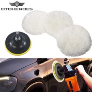 Otoheroes Car Body Polishing Pad Wool Buffer Polishing 4 Inch 5 Pcs - Db5
