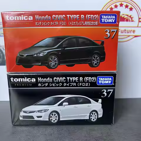 TOMY Tomica 1/64 Alloy car Model Collection TP37 Honda Civic FD2 black box