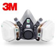 3M 6200 RESPIRATOR + 3M 6001 CARTRIDGE + 3M 501 COVER + 3M 5N11 FILTER mask