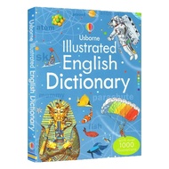 Milu Usborne แสดงพจนานุกรมภาษาอังกฤษหนังสือพจนานุกรมภาษาอังกฤษต้นฉบับ