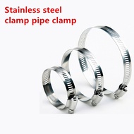 1pcs 6mm-114mm Stainless Steel Drive Hose Clamp Tri Clamp Adjustable Fuel Line Pipe Clip Clamp Tube Fastener