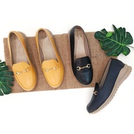Latest Women's Leather Work Shoes Oxford Shoes Women