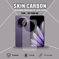 OPPO FIND N5 OPPO FIND N3 OPPO FIND N3 FLIP SKIN CARBON TRANSPARENT ANTI-SCRATCH ANTI-FUNGUS OPPO FI