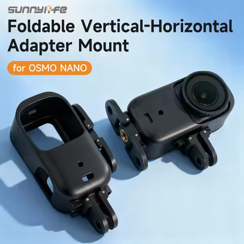 Foldable Protective Frame For DJI Osmo NANO Horizontal/Vertical Bracket Quick Release Expansion Cage