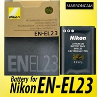 Nikon EN-EL23 Rechargeable Lithium-Ion Battery (3.8V, 1850mAh)