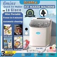 XIAOMI 制冰机 Ice Maker Machine Mesin Ais Batu Ice Cube Maker Making Ais Ice Making Machine Portable 制冰