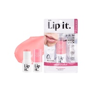 [ฟรีโค้ดส่วนลดเต่าบิน] Lip It ฟีลอินกู๊ดลิปมาสก์สติ๊ก 5.5g มี2สูตร Lychee Rose และ Botanic Citrus ลิปมาส์กพอกปากนุ่ม