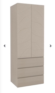 Pricerite Wardrobe with 2 Doors and 3 Drawers實惠衣櫃