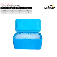 MIRIPOLY FB25L SKYBLUE COOLER BOX