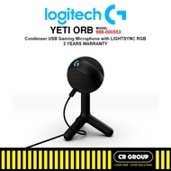 Logitech Yeti ORB/Yeti GX Gaming Microphone - Black (2Yrs Warranty)