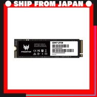 Acer Predator GM7-2TB NVMe1.4 Gaming SSD - M.2 2280 PCIe Gen4 x 4 3D TLC NAND No DRAM Cache Maximum 