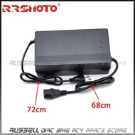 RRSMOTO 48v 54.6v 5a Li-ion Battery Charger Output Dc 13s 54.6v Lithium Polymer Battery Charger