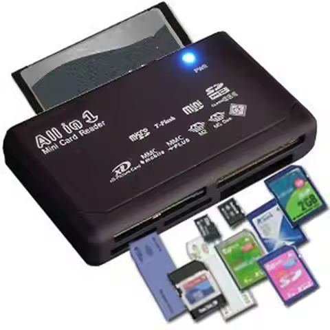 Card Reader USB 2.0 SD Card Reader Adapter TF CF SD Mini SD SDHC MMC MS XD Reading Device