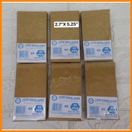 ◲ ┬ ➥ Ipon Challenge kraft Envelope/ Coin Envelope 500Pcs