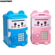 BACKSTREET Cash Saving Money Box, Mini ATM Children's Piggy Bank, Creative Financial Saving Toys Inc