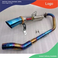 Open Spec Daeng Sai4 Exhaust Pipe for Raider 150 Carb Raider 150 fi