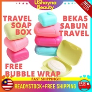 Bekas Sabun Travel Soap Box Travel Bekas Sabun Muka Buku Soap Case Container Portable Foldable Seala