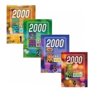 4 Volumes 2,000english words words2000 Set core GJN6