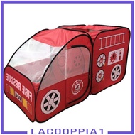 [Lacooppia1] Kids Polyester Tent Toys Playhouse Games Fire Car Engine Truck Tent Toys