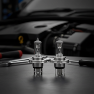 TCYATO H4 9003 HB2 6000K 12V 35W/35W Halogen Motorcycle Headlight Bulb 3-Pin Accessory  TCYATO H4 90