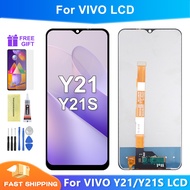 Original LCD For Vivo Y01 Y02S Y21 Y21A Y21S Y21G Y21T Y32 LCD Dispaly Touch Screen Digitizer Assemb