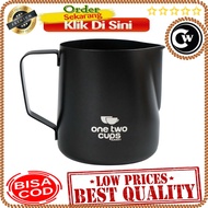 Milk Jug Glass Batter Art Barista 350ML | Espresso Coffee Pitcher