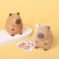 New Capybara Squishy Fidget Toy Mochi Antistress Stress Relief Adult Kid Kawaii PU Slow Rebound Toy Birthday For Adult Kid