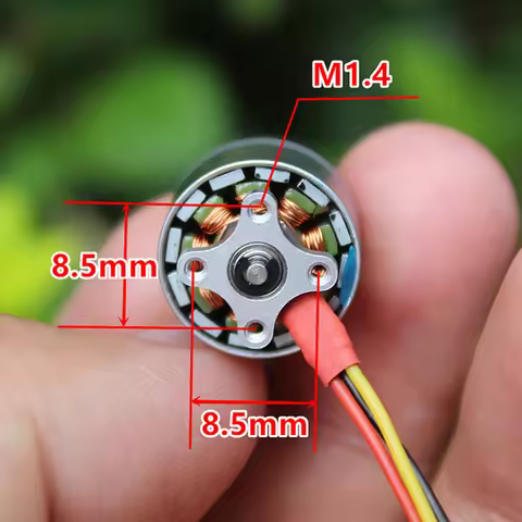 Universal Micro 1104 HM Brushless Motor 1-2S 4300KV Mini RC Quadcopter Drone for Diy Mini FPV Indoor