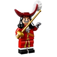 Lego 71012 Disney Series 1 Captain Hook Minifigure