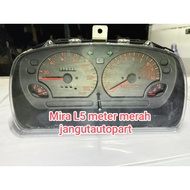 Kancil daihatsu Mira L5 kelisa L7 move L9 meter dashboard manual meter merah socket original halfcut