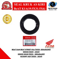 AHM Crankshaft Seal Kiri 19.5X31.5X6 HONDA HONDA BEAT K1A GENIO K0J (91202-K0J-N01) Original