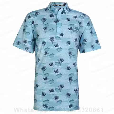 Golf Wear Tshirt Men Coach Dresses Polos Para Polo Hombre Manga Corta Fishing Tops Badminton Breatha