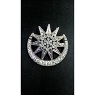 BROOCH / KERONGSANG / DOKOH SONGKOK,TANJAK,TENGKOLOK KERONGSANG SONGKOK KERONGSANG BAJU SAIZ BESAR B