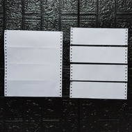 kertas ppob continuous form 1 ply isi 50 set = 200 lembar