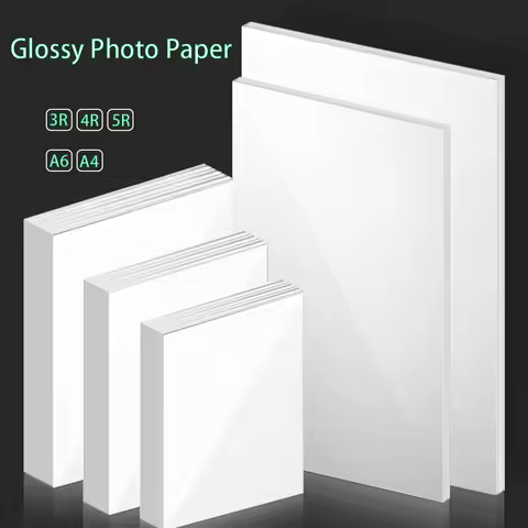 High Quality A4 3R 4R 5R A6 6 Inch Glossy Photo Paper 100/20sheets High Gloss Quick Dry for Canon Ep