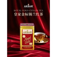AKBAR Royal Gold Ceylon Black Tea Original Packaging Imported Akaba Royal Gold Label Big Leaf Foreig