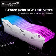 TEAMGROUP T-Force Delta RGB DDR5 Ram 32GB (2x16GB) 6000MHz PC5-48000 CL30 Desktop Memory Module Ram 