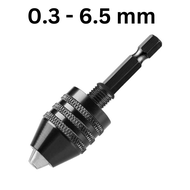 Kepala Bor Mini Chuck Mata Bor Mini 1/4 Sambungan Mata Bor Mini Grinder Adapter Chuck Drill Mini