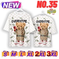 <New Designs> Bear Money N.35 Graphic Shirt + Micro Fabric + Colorful S-Ml-XL-2XL-3XL