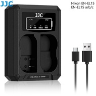 JJC Camera Battery Charger for EN-EL15c EN-EL15b EN-EL15a EN-EL15 of Nikon Z f Zf Z8 Z7II Z6III Z6II