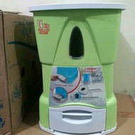 MASPION RD1400AP( HIJAU) Rice Box Tempat Beras Kapasitas 14 Kg - WARNA HIJAU
