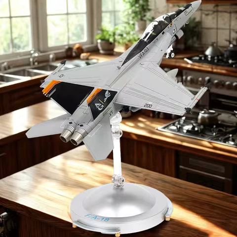 US Air Force 1/72 F-A-18 Super Hornet Alloy Aircraft Model Carrier-Based Fighter Airplane Models Toy