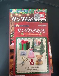 Re-ment 聖誕老人 熊仔 禮物盒 包裝物料